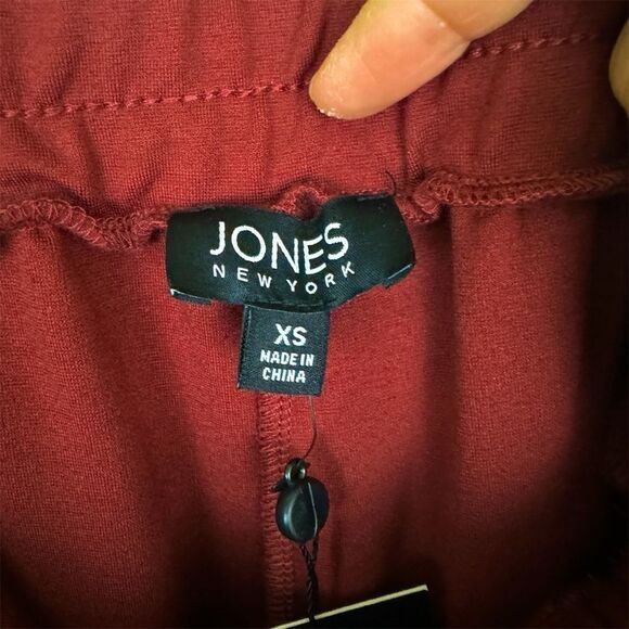 Jones New York Pull-On Drawstring Trouser - Size XS - Picture 6 of 8